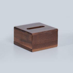 Hộp khăn giấy vuông" Kích thước : 140x140x80mm "