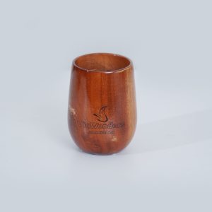 Ly gỗ Xà cừ "  Kích thước : D65x100 mm"